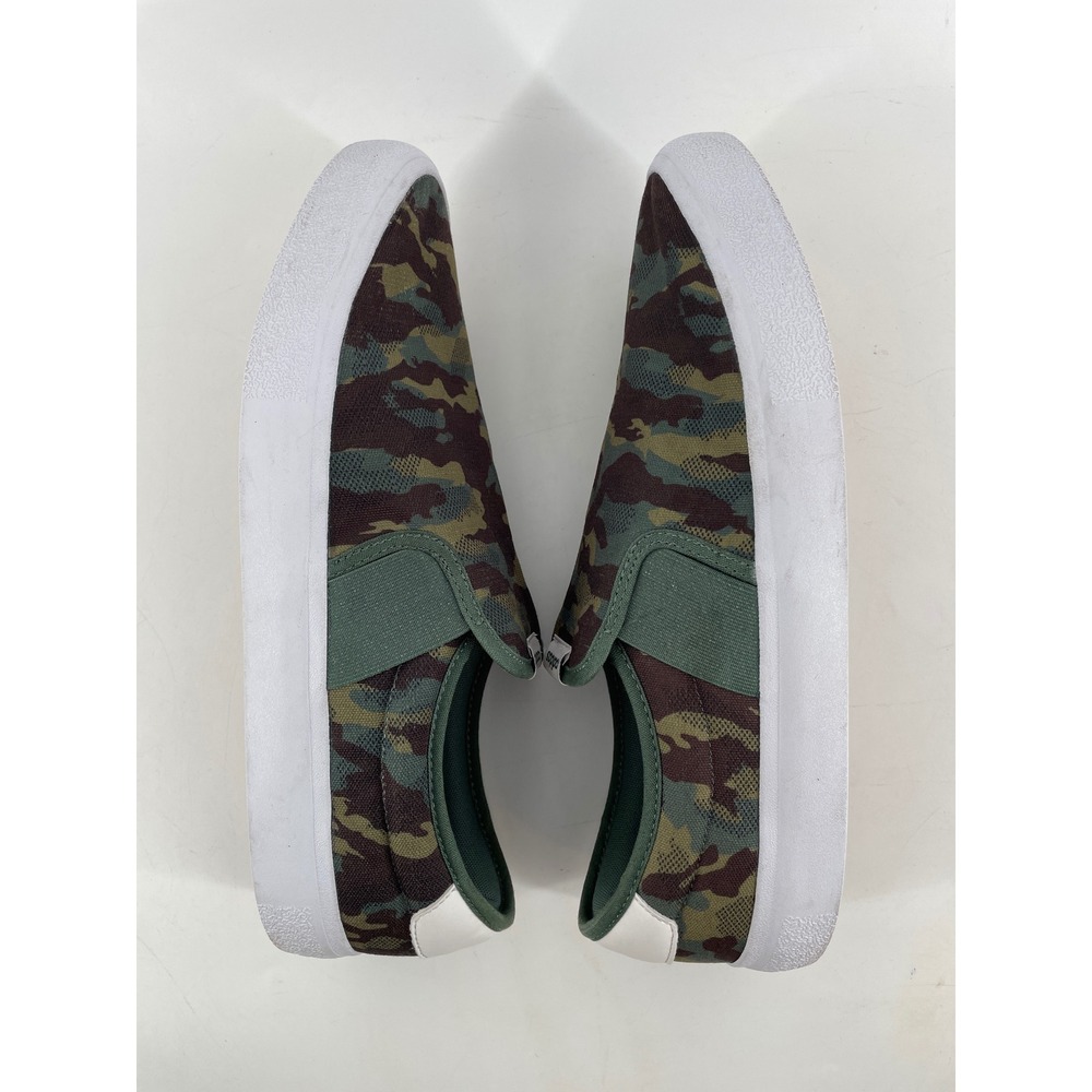 Adidas Vulc Raid3r Camouflage Camo Slip On Sneakers‎ Men's 11.5 Skater Shoes